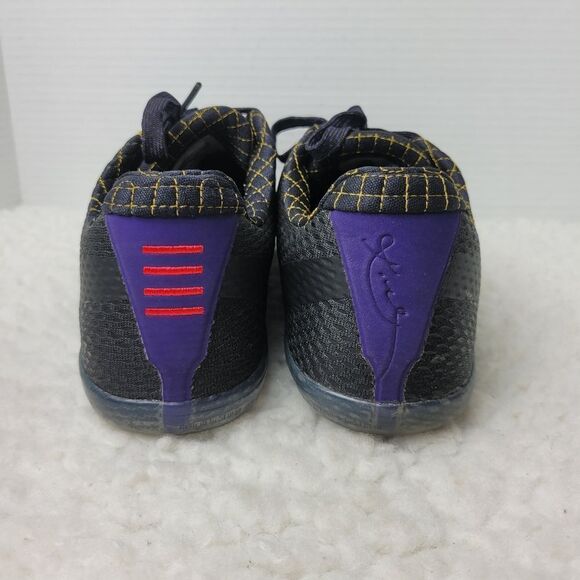 Nike Kobe XI  “Carpe Diem” Men's Sneaker Size 8 Black Purple Gold  836183 015 - Picture 4 of 12